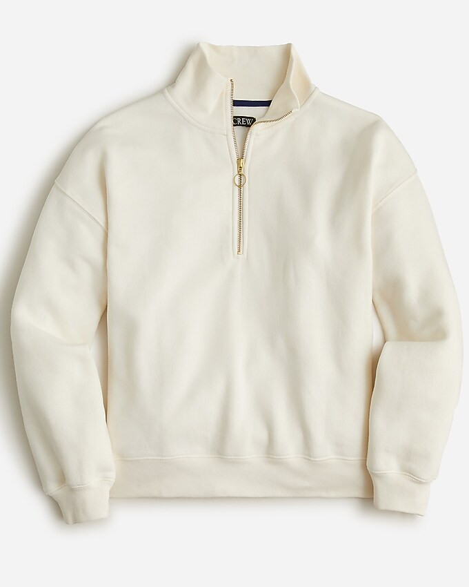 Heritage fleece half-zip sweatshirt | J. Crew US