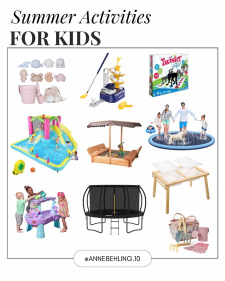 Summer activities for kids! The best kid’s activities for summer, outdoor kids toys 

#LTKfindsunder100 #LTKkids