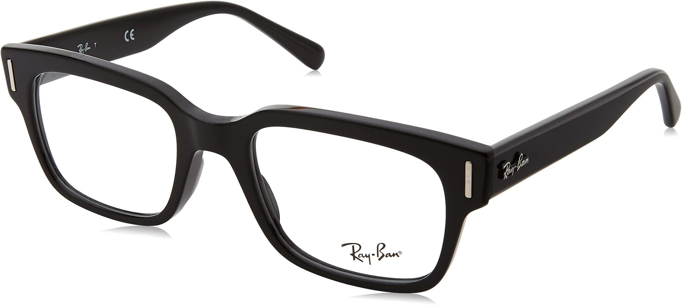 Ray-Ban Men's Rx5388 Jeffery Square Prescription Eyeglass Frames | Amazon (US)