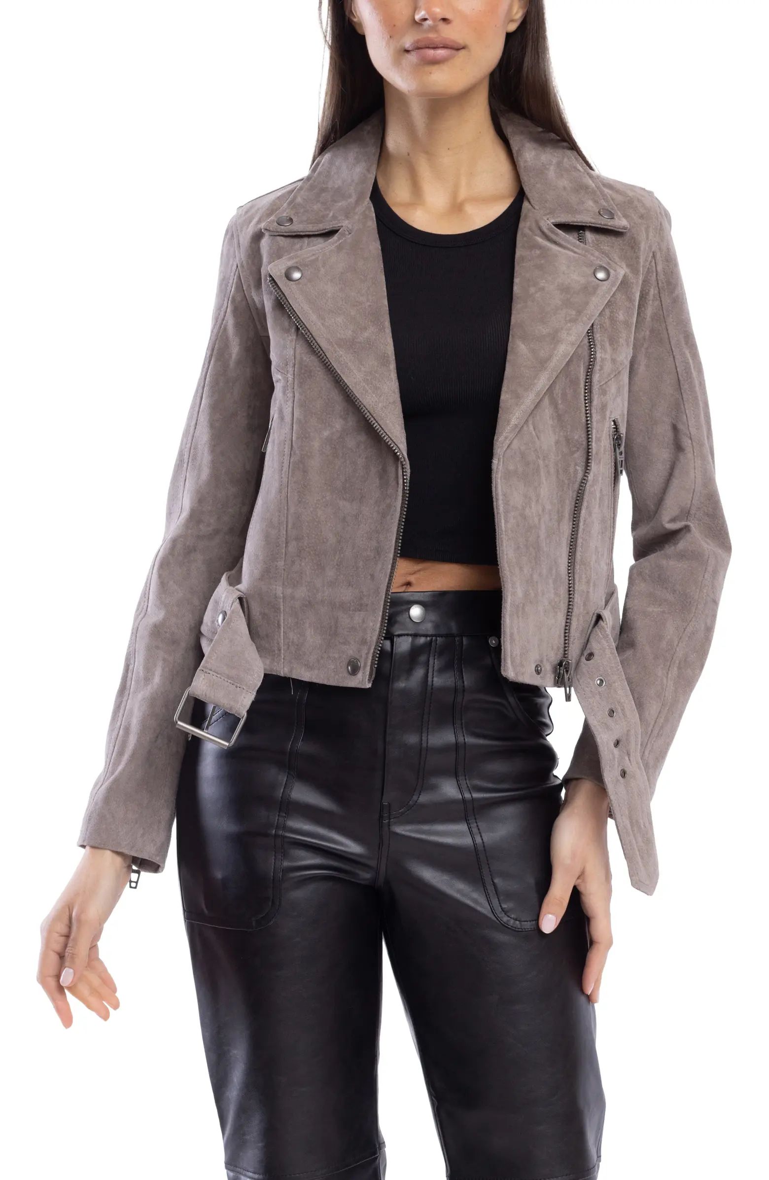 Rating 3.8out of5stars(27)27Suede Moto JacketBLANKNYC | Nordstrom