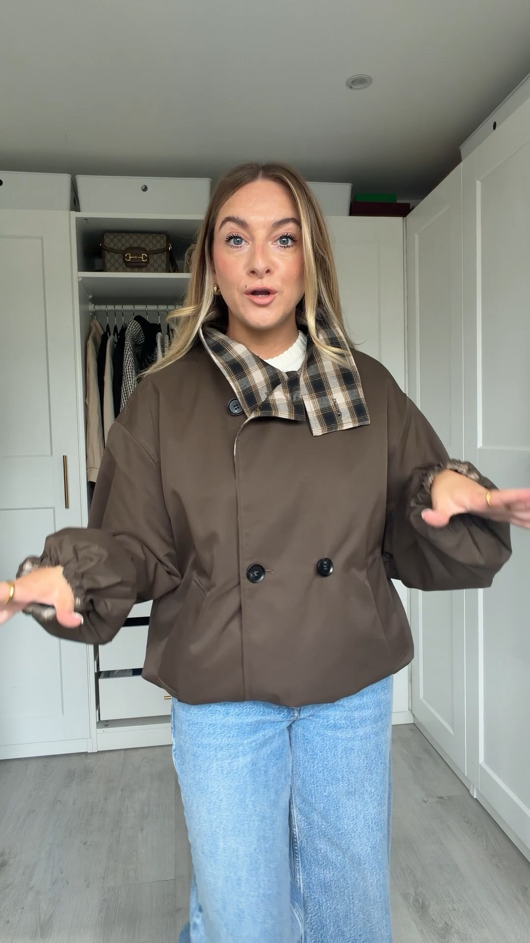 The reversible jacket 👏🏻🤎 I wear a small

#LTKautumn #LTKjeans #LTKstyletip