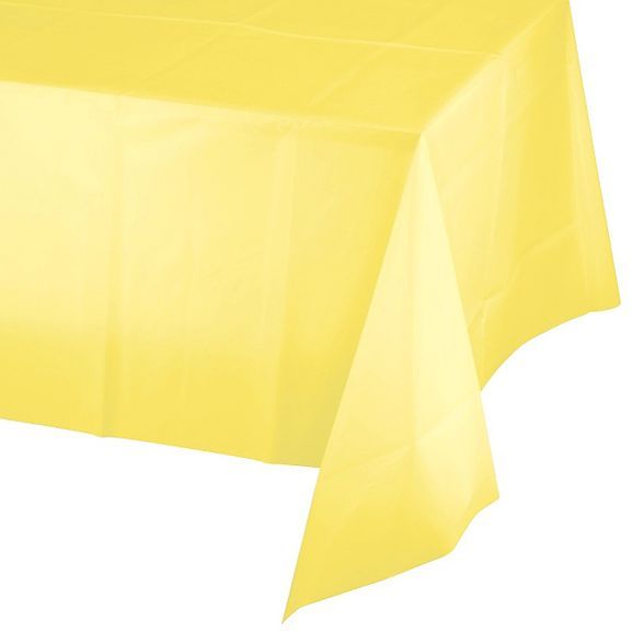 Mimosa Yellow Disposable Tablecloth | Target