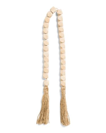 24in Beads With Tassels | TJ Maxx