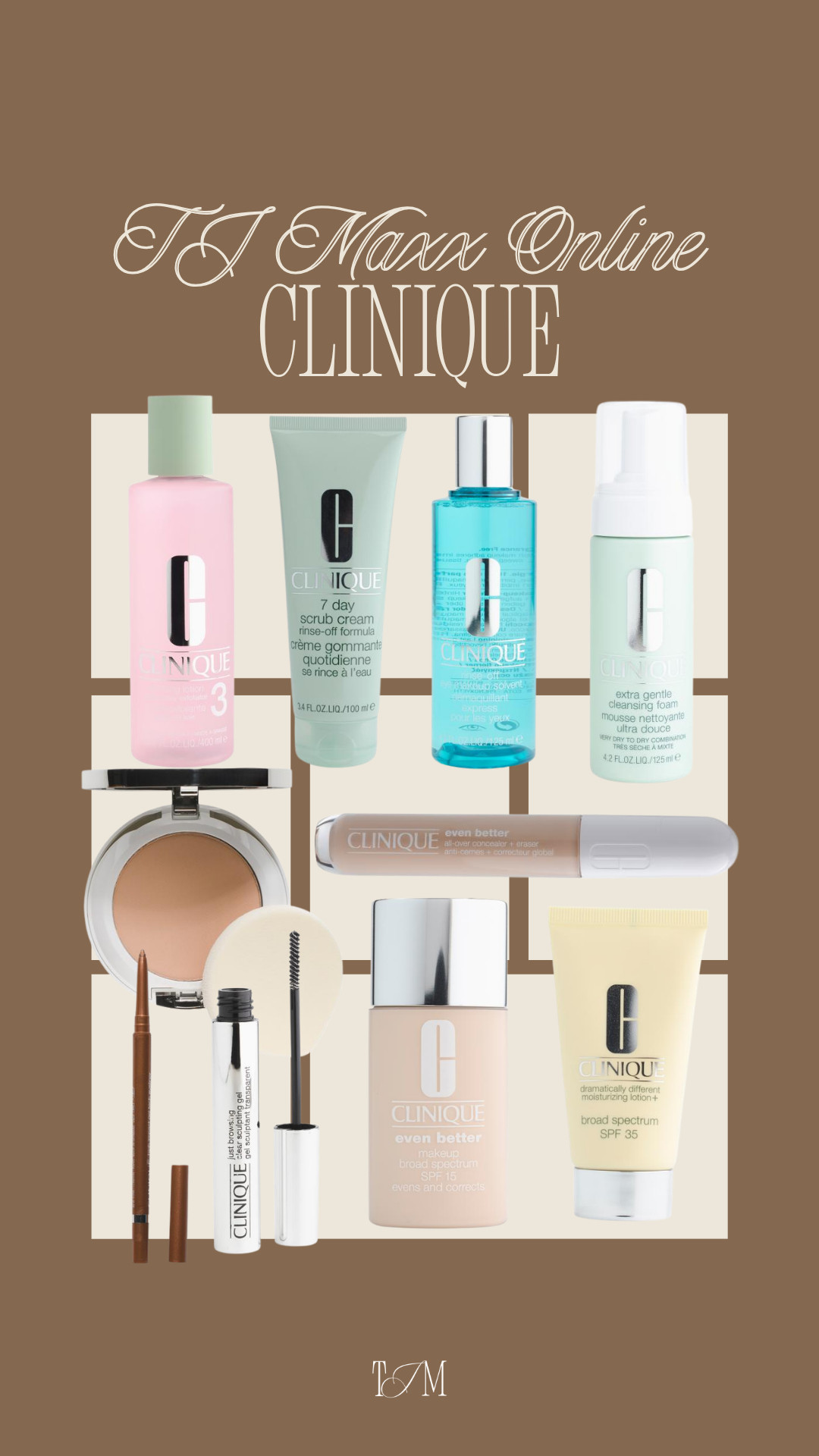 TJ Maxx online Clinique finds are seriously tempting me right now. So many good skincare and makeup staples in one place. I remember being obsessed with this brand in middle school!

summer outfits, summer dresses, travel outfits, vacation outfits beach, date night outfits, country concert outfits, work outfits, business casual workwear, plus size fashion, wedding guest dress summer, TJ Maxx online, TJ Maxx finds, Clinique, beauty finds, skincare favorites, makeup finds, beauty routine, glowing skin, travel beauty, self care favorites, luxury for less
 

 #LTKgrwm #LTKselfcare #LTKBeauty