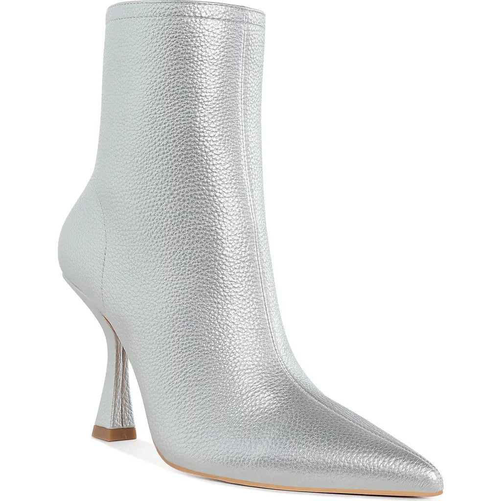Rag & Co Tentia Pointed Toe Bootie in Silver at Nordstrom Rack, Size 6 | Nordstrom Rack