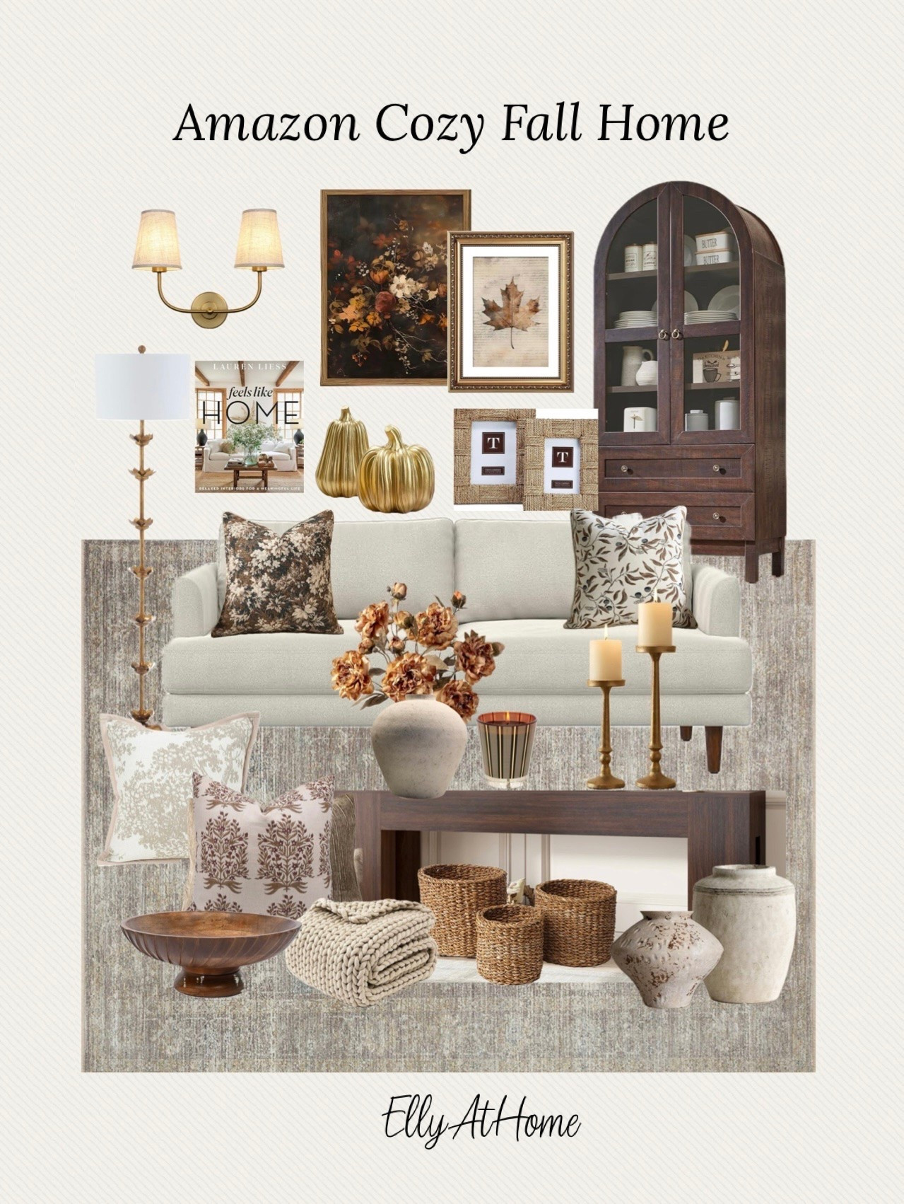 Cozy classic home fall styling at Amazon! Shop furniture, rugs, throw pillows, blankets, fall florals, decor, artwork and more!

#LTKHome #LTKSaleAlert