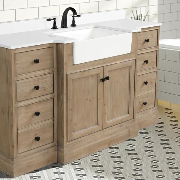 Claire 60" Single Bathroom Vanity Set | Wayfair North America