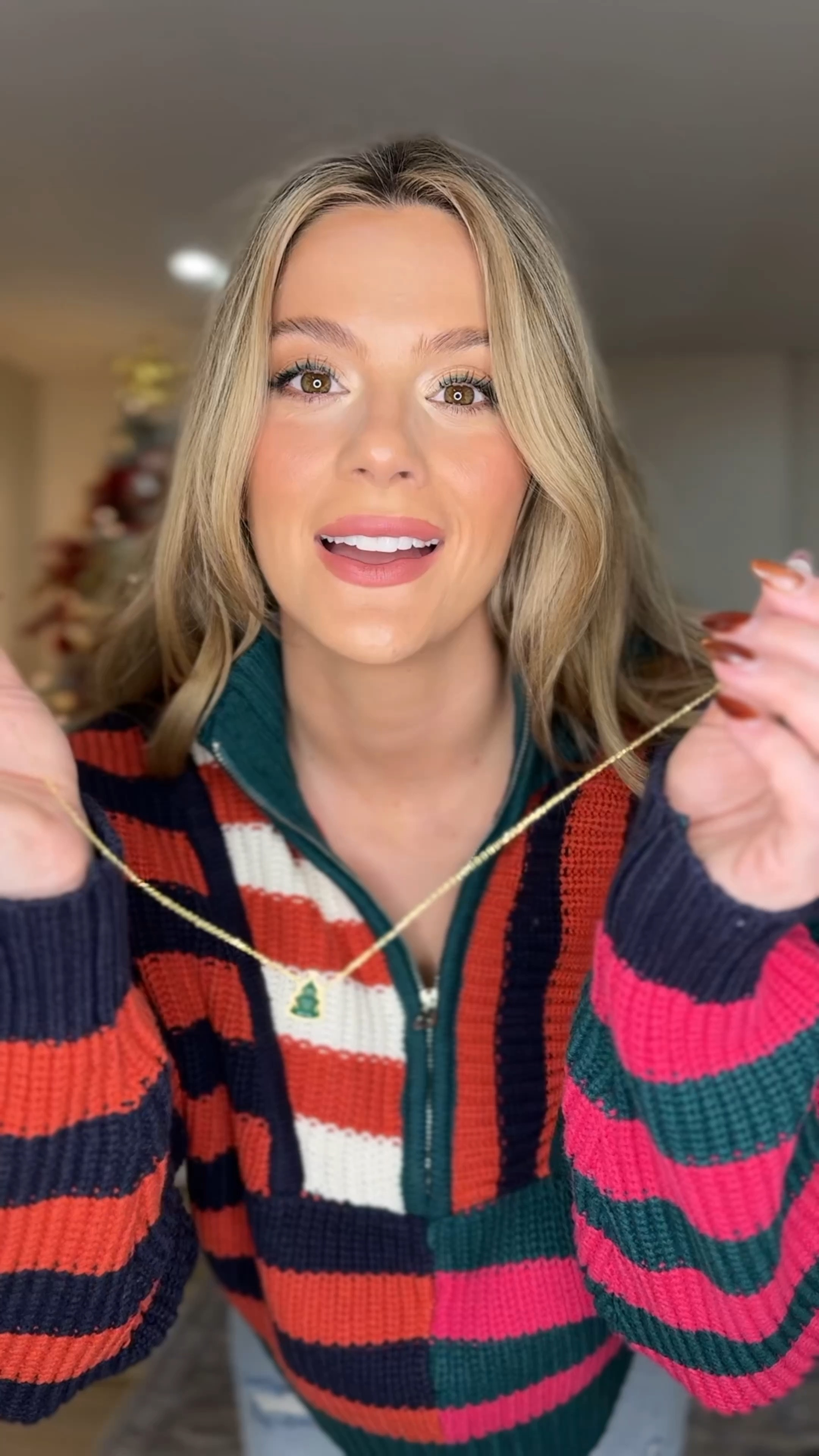 Necklace 40% off no code needed
Sweater 40% off code BFCM40
Jeans 30% off code BF30 
Summer Fridays Dream cloud lip oil in pink cloud 20% off with code CYBER

#LTKWatchNow #LTKFindsUnder100 #LTKCyberWeek