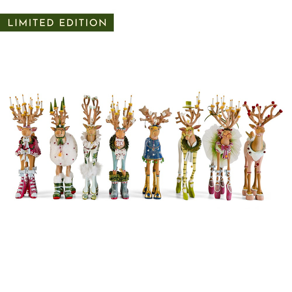 Patience Brewster Dash Away Reindeer Figure Collection | MacKenzie-Childs