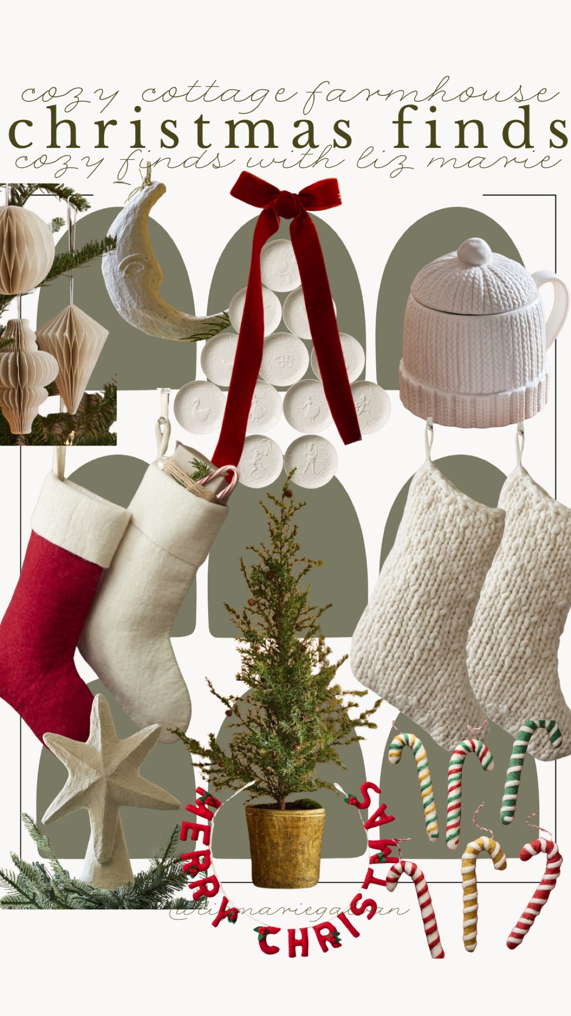 Cozy cottage farmhouse Christmas finds from west elm. 

#LTKHome #LTKHoliday #LTKSeasonal
