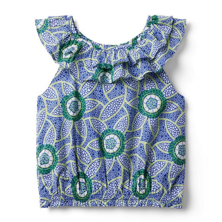 Kaavia James Floral Block Print Top | Janie and Jack