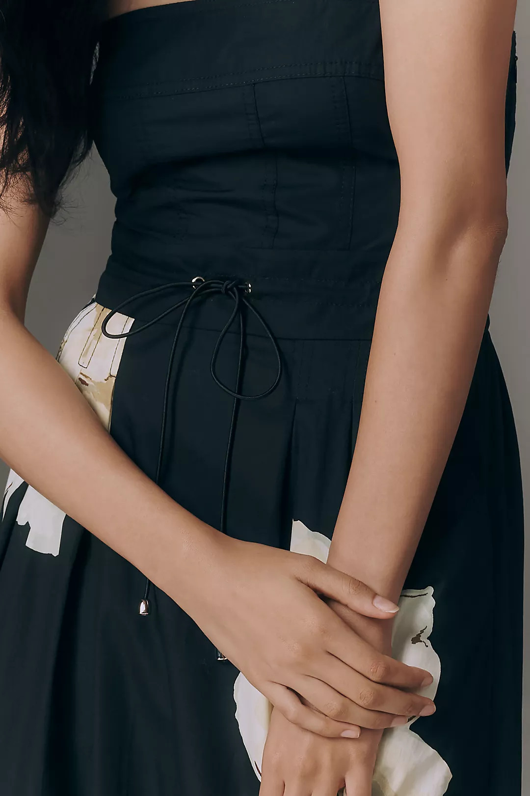 Maeve Strapless Waisted Maxi Dress | Anthropologie (US)