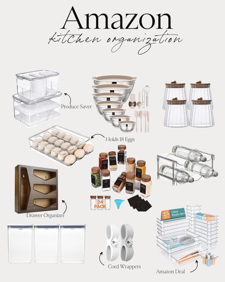 Shop my Amazon kitchen organization! Amazon home, kitchen, amazon, containers, mixing bowls, fruit storage, canisters

#LTKfindsunder100 #LTKsalealert #LTKhome