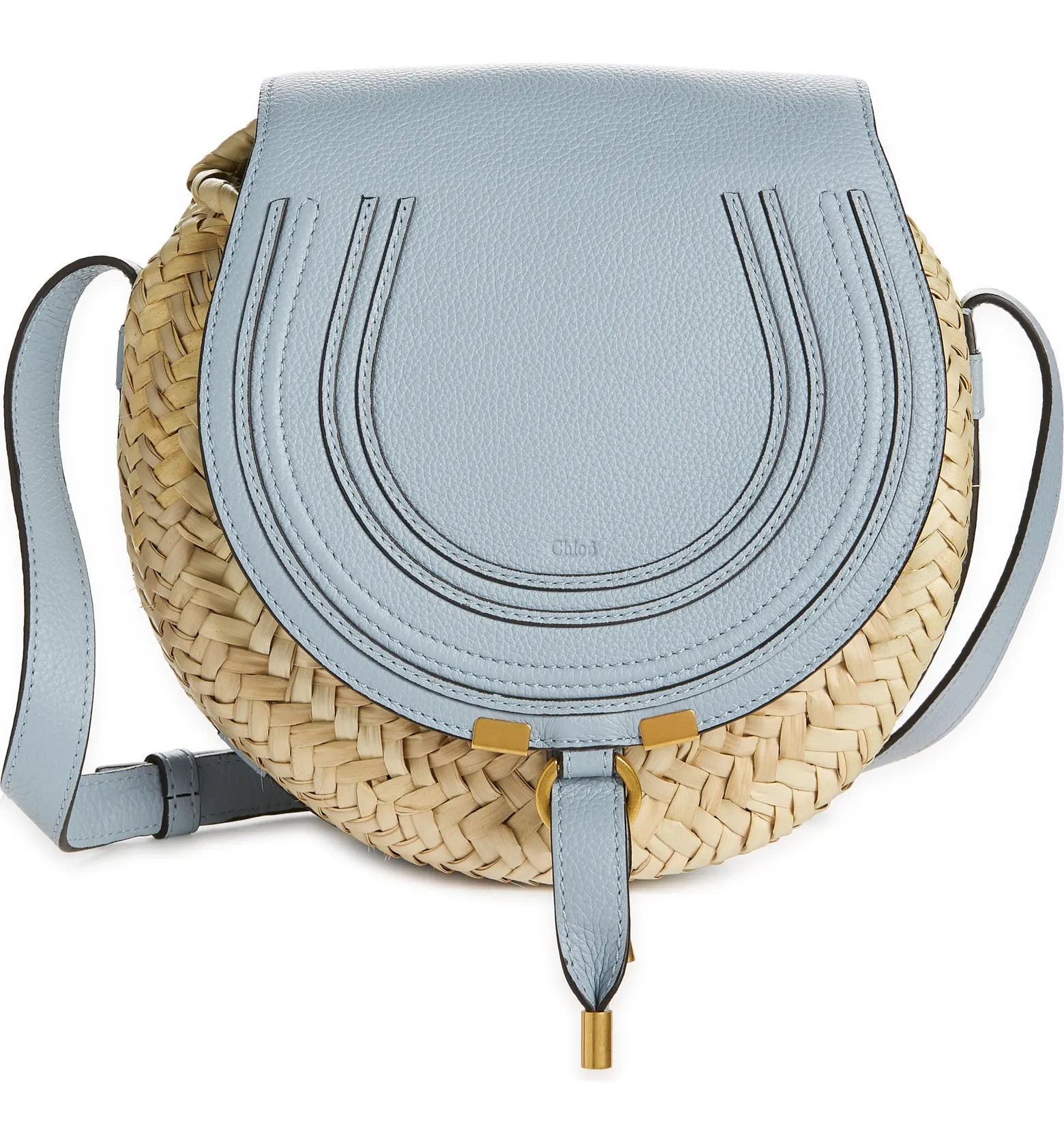 Mini Marcie Woven Raffia Crossbody BagCHLOÉ | Nordstrom