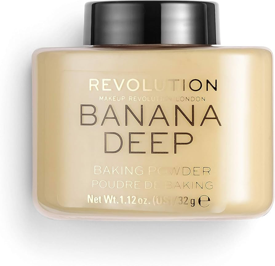 Makeup Revolution Loose Baking Powder, Make Up Setting Powder, Provides Long-lasting Coverage, Re... | Amazon (US)