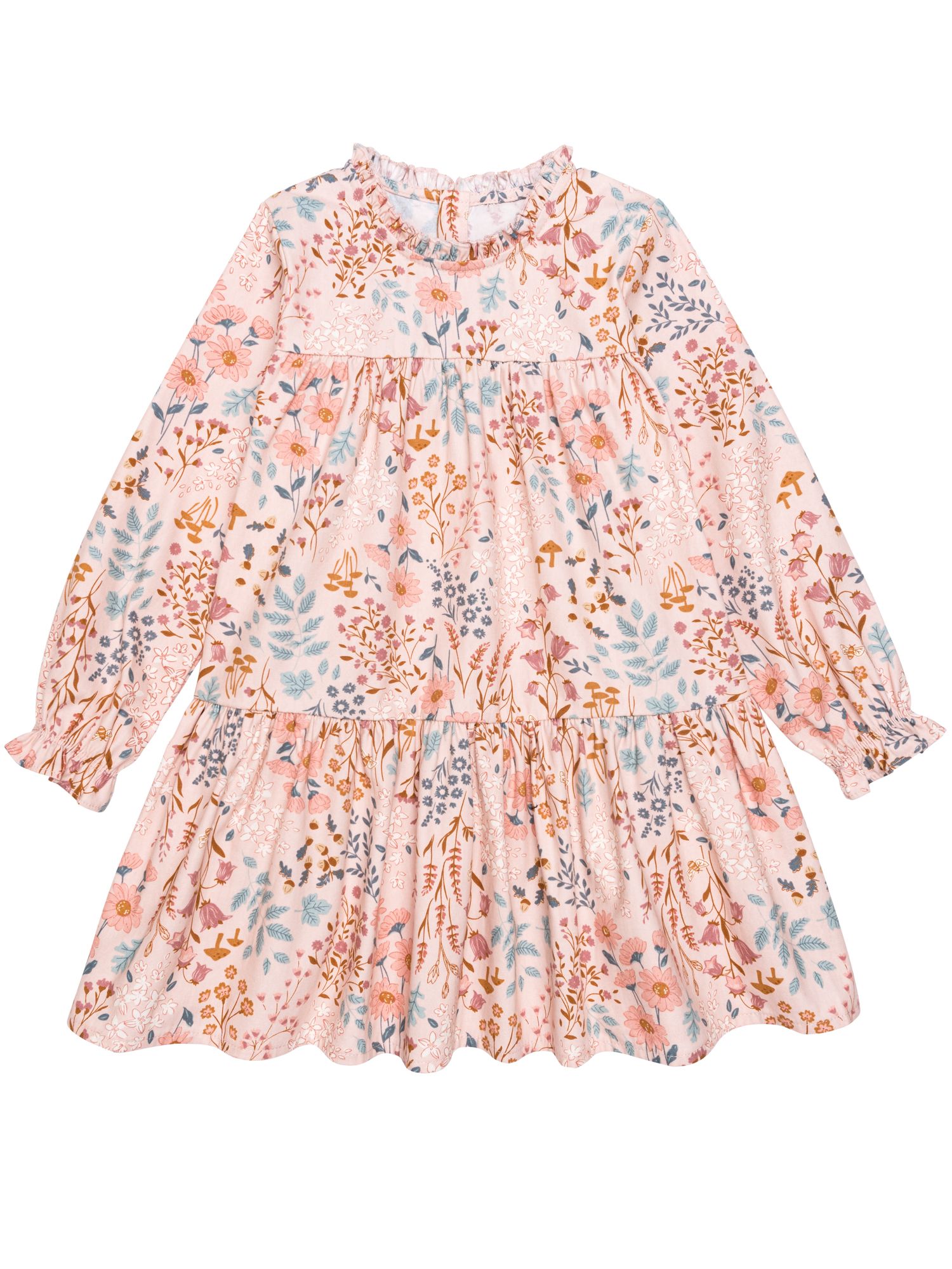 Modern Moments by Gerber Toddler Girl Dress with Ruffles, Sizes 12 Months - 5T | Walmart (US)