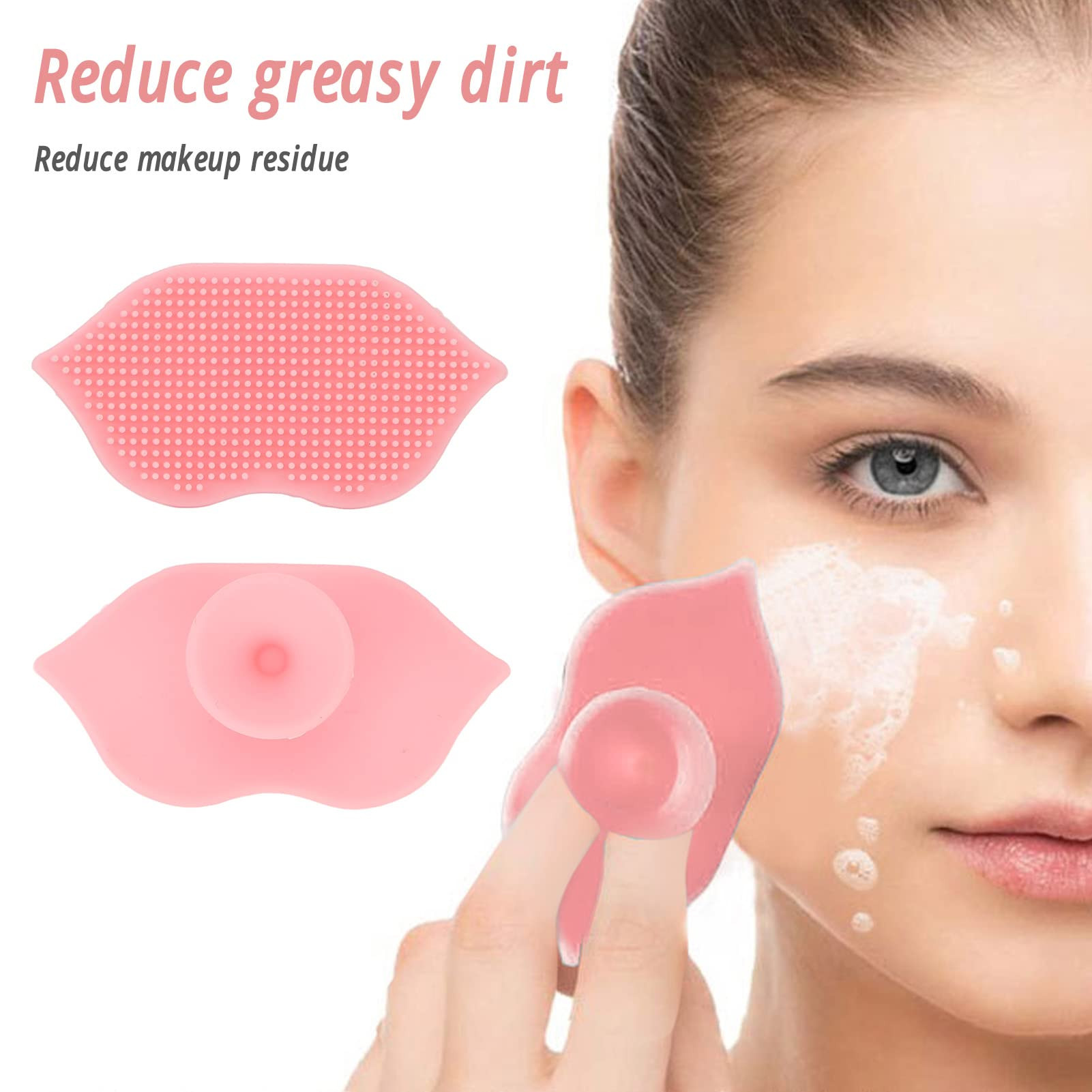 Silikon-Peeling-Lippenbürsten, 5 Stück Flexional-Silikon-Peeling mit Saugnapf, Weiches und Flexibles Lippenpeeling, Tiefes Peeling-Bürstenwerkzeug | Amazon (DE)