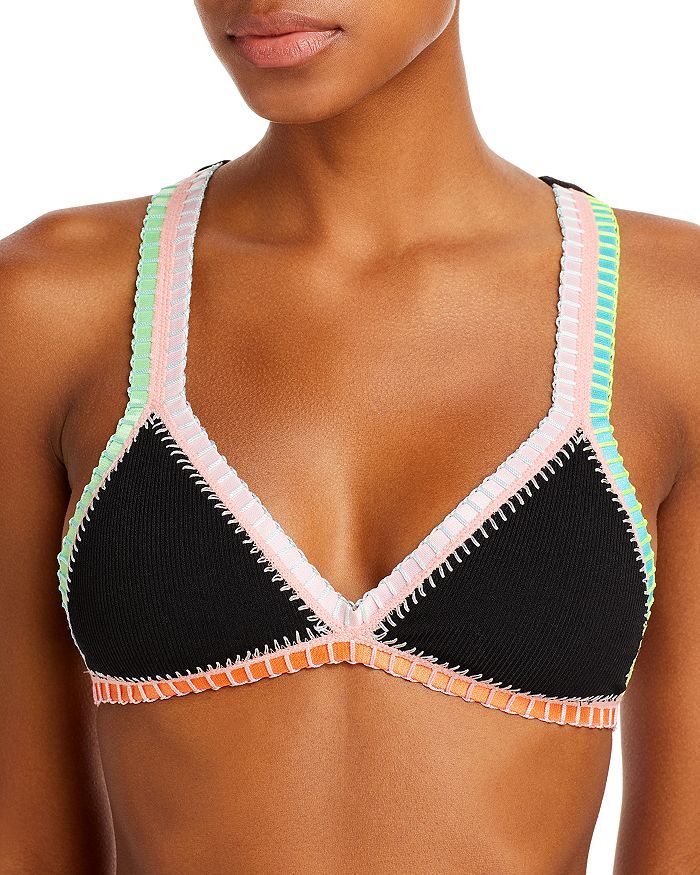 Crochet Trim Bikini Top - 100% Exclusive | Bloomingdale's (US)