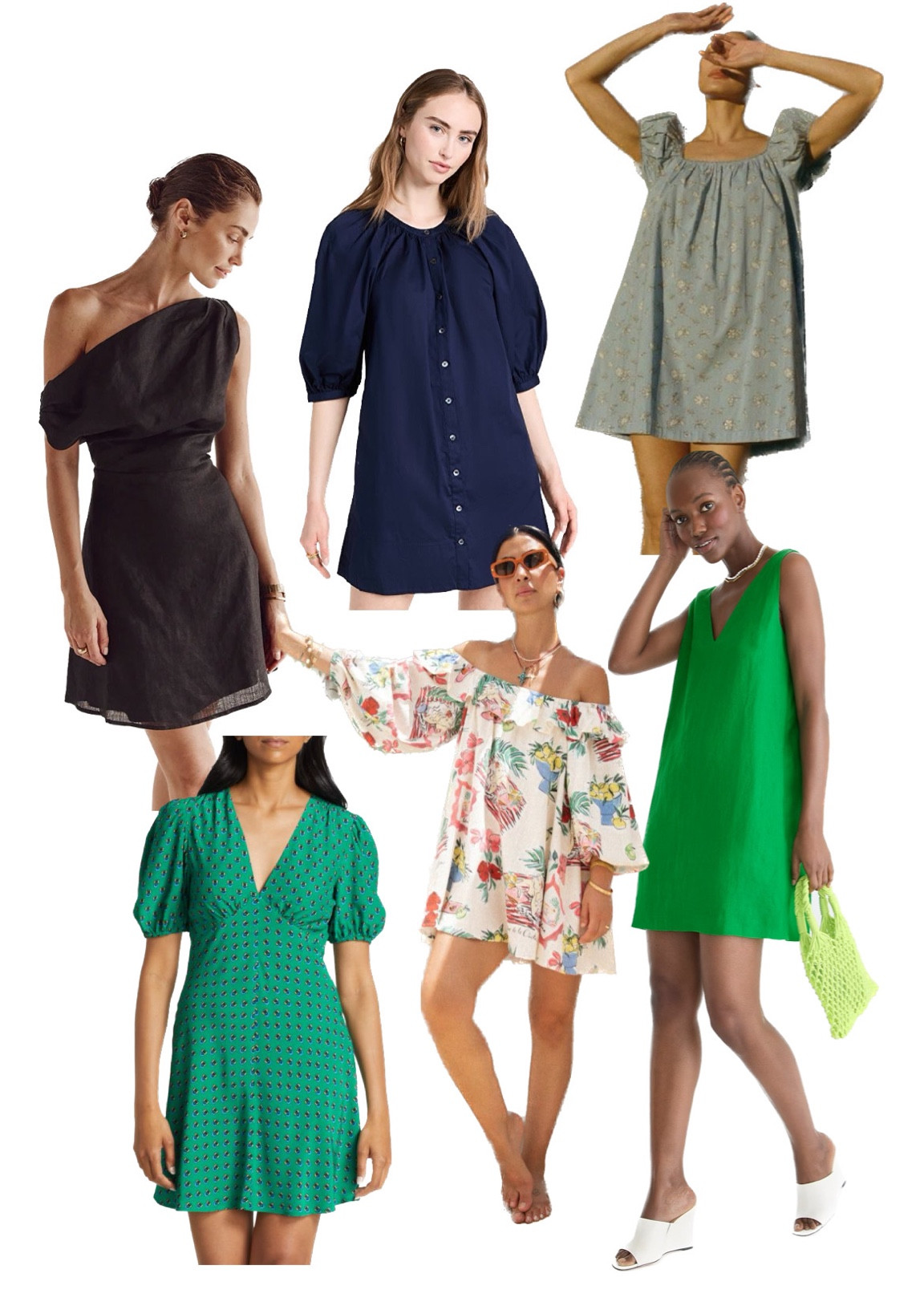 Spring mini dresses
