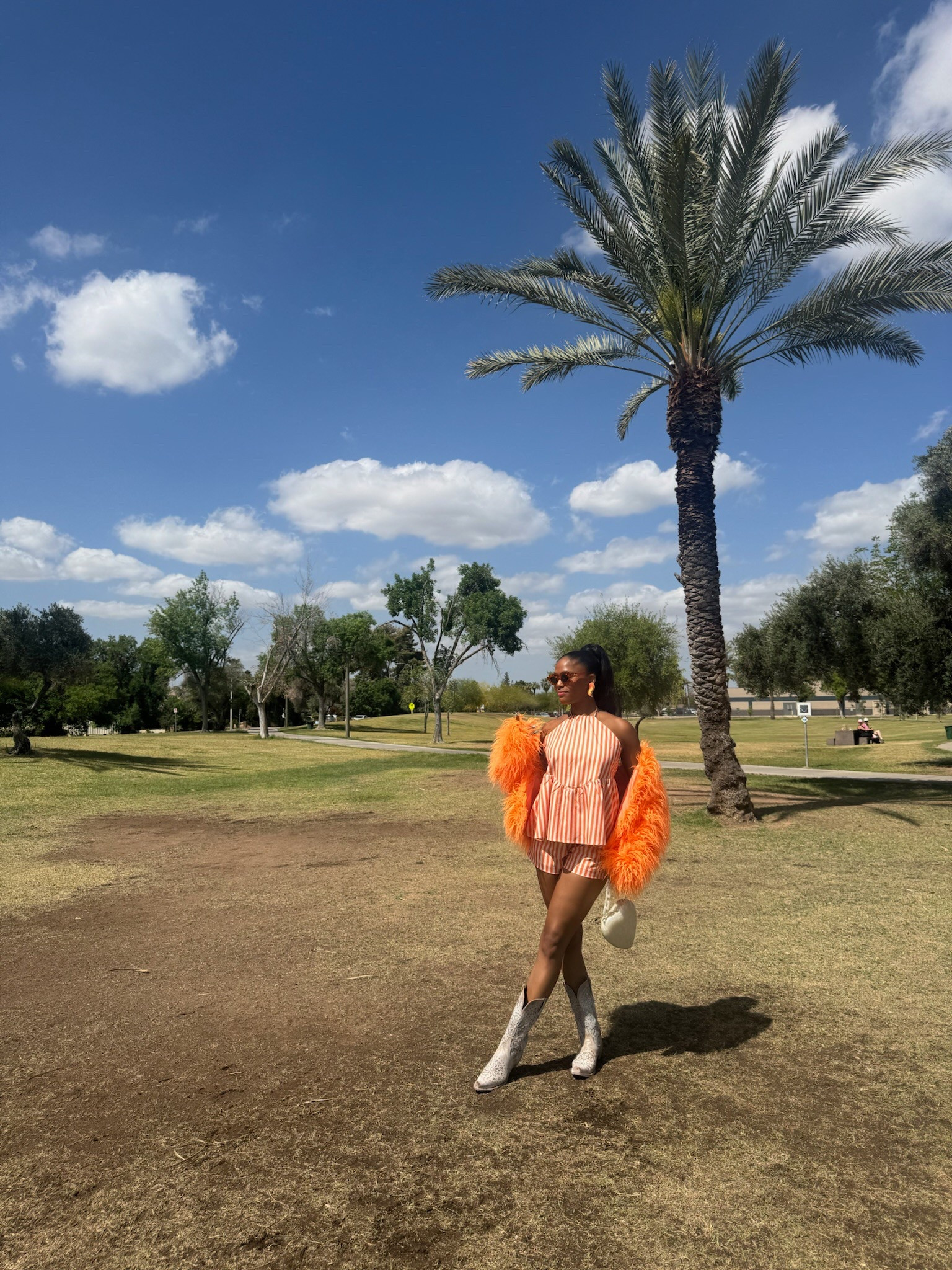 Summer Outfit festival outfits tv segment look 4!! Orange creamsicle is the name of the game with this look, love all the textures that create volume & color play that is whimsical & fun !!  

#LTKSeasonal #LTKFindsUnder100 #LTKStyleTip