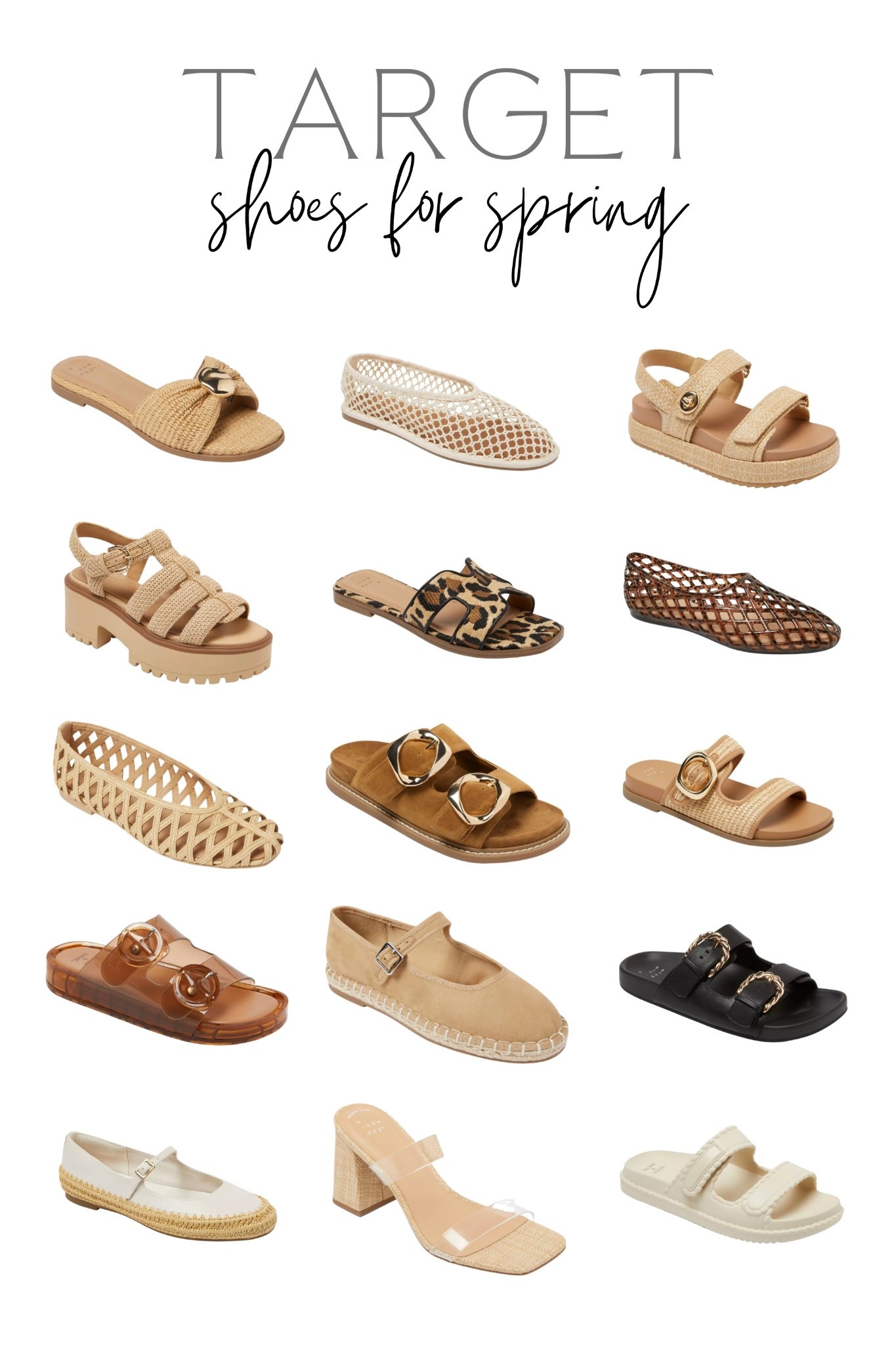 Target shoes for spring & summer🎯👡

#LTKSeasonal