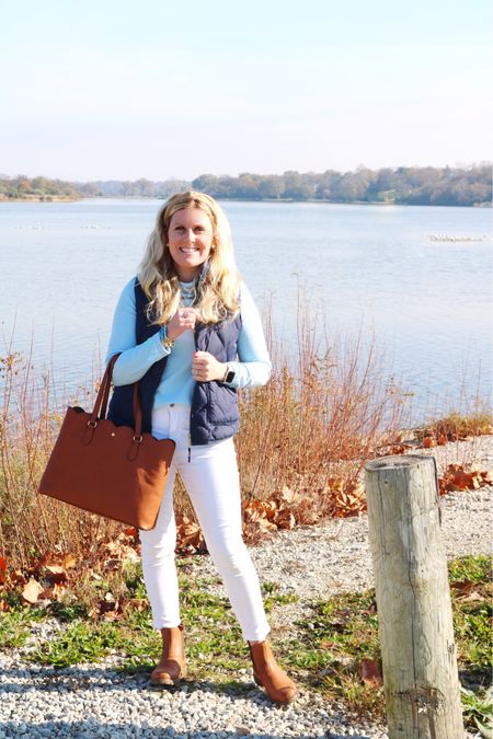 Today’s coastal fall OOTD 🌊

Fall style, fall outfit, coastal, coastal style, fleece turtleneck, Dudley Stephens, white denim, brown tote, boots, fall boots, Eastland Shoe, booties, preppy, preppy outfit, preppy style, classic, classic style, timeless style  

#LTKSeasonal #LTKstyletip #LTKshoecrush