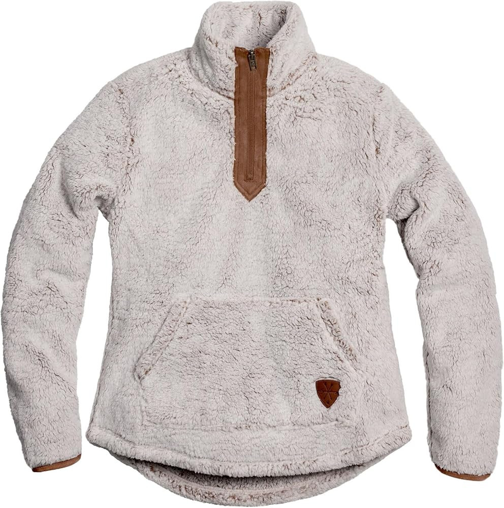 Legendary Whitetails Women's Fuzzy Hide Fleece Pullover 1/4 Zip | Amazon (US)