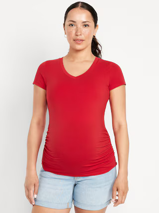 Maternity V-Neck T-Shirt | Old Navy (US)