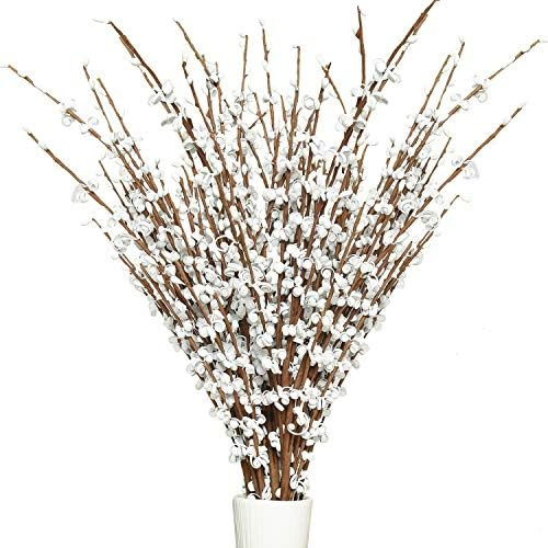 Rocinha 10 Pcs Jasmine Artificial Flowers 29.5'' Long Faux Jasmine Plant Fake Flowers White for Wedd | Amazon (US)