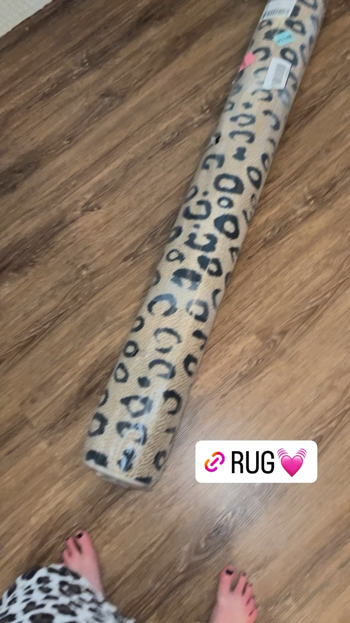 Leopard rug.  

#LTKhome