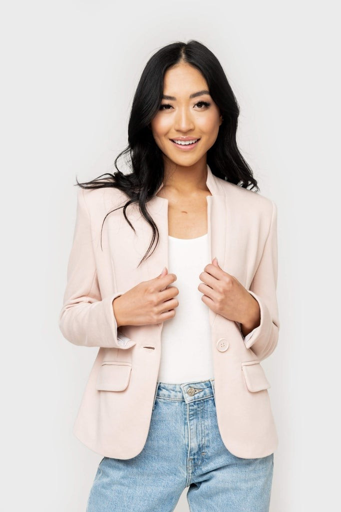 Notch Collar Blazer | Gibson