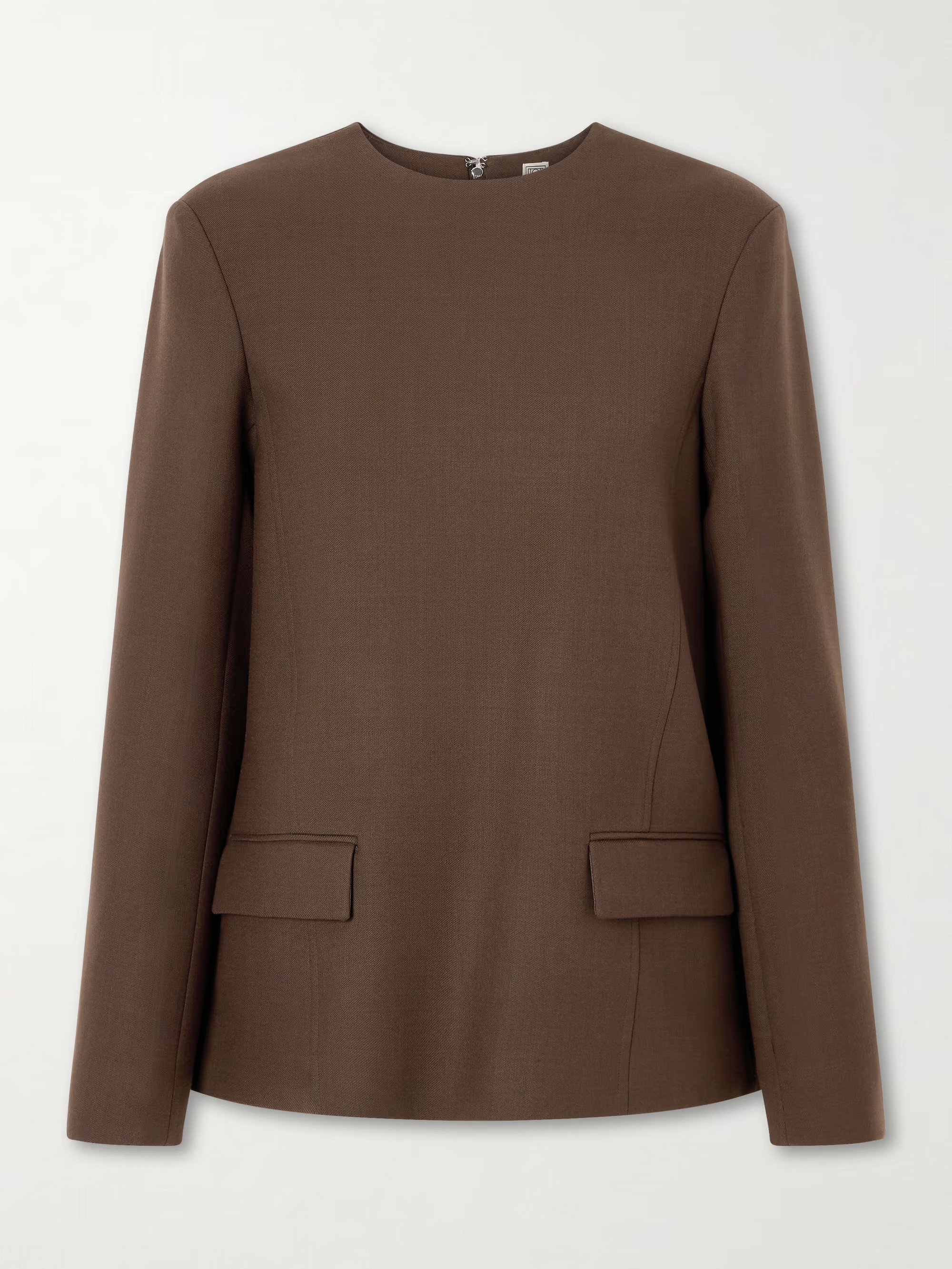 Twill blouse | NET-A-PORTER (US)