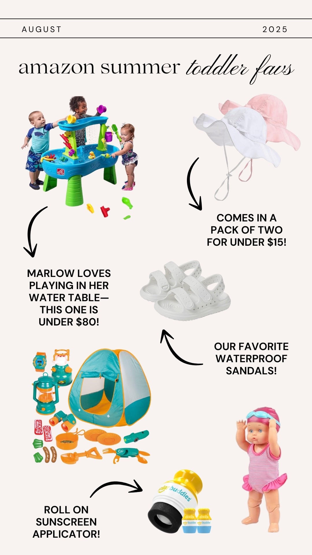 Amazon Summer Toddler Favs // Toddler Swim // Amazon Kids // Summer Pool Favs

#LTKKids #LTKSwim