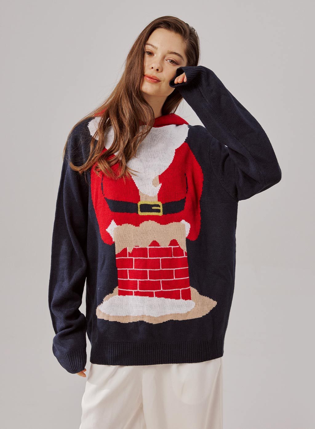 Santa Stuck Ugly Christmas Sweater | NAP Loungewear
