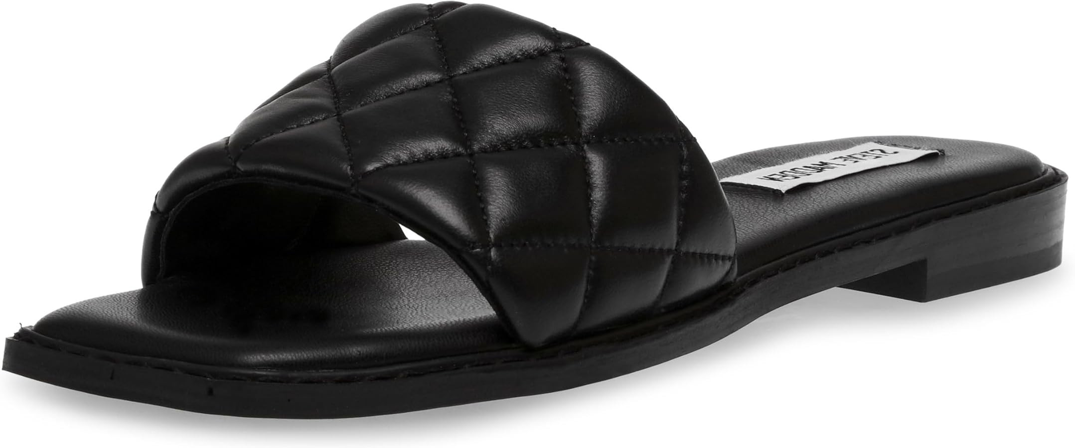 Steve Madden Womens Sandra Woven Slip On Slide Sandals | Amazon (US)