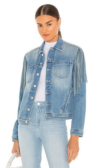 Celine Slim Fringe Jacket in Denver | Revolve Clothing (Global)