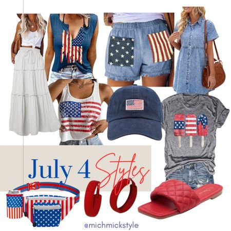 July 4th outfit inspo 
Casual summer outfits 

#LTKFindsUnder50 #LTKSummerSales #LTKSeasonal