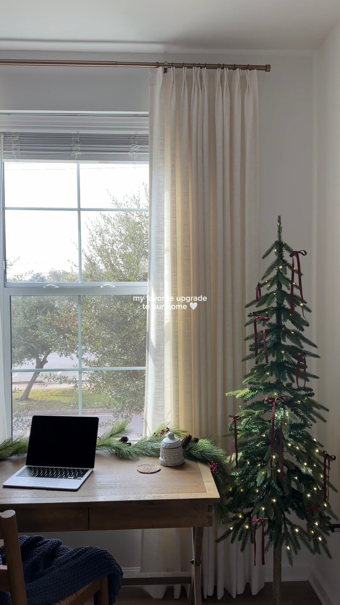 my curtain details:
♥️ Liz linen line
♥️ pinch pleat, unlined, ivory white
♥️ each panel is 52”W x 102”L
♥️ use code “KAYLALIND” for 26% off your order on twopages.com 

#LTKmorningroutine #LTKdayinmylife #LTKHome