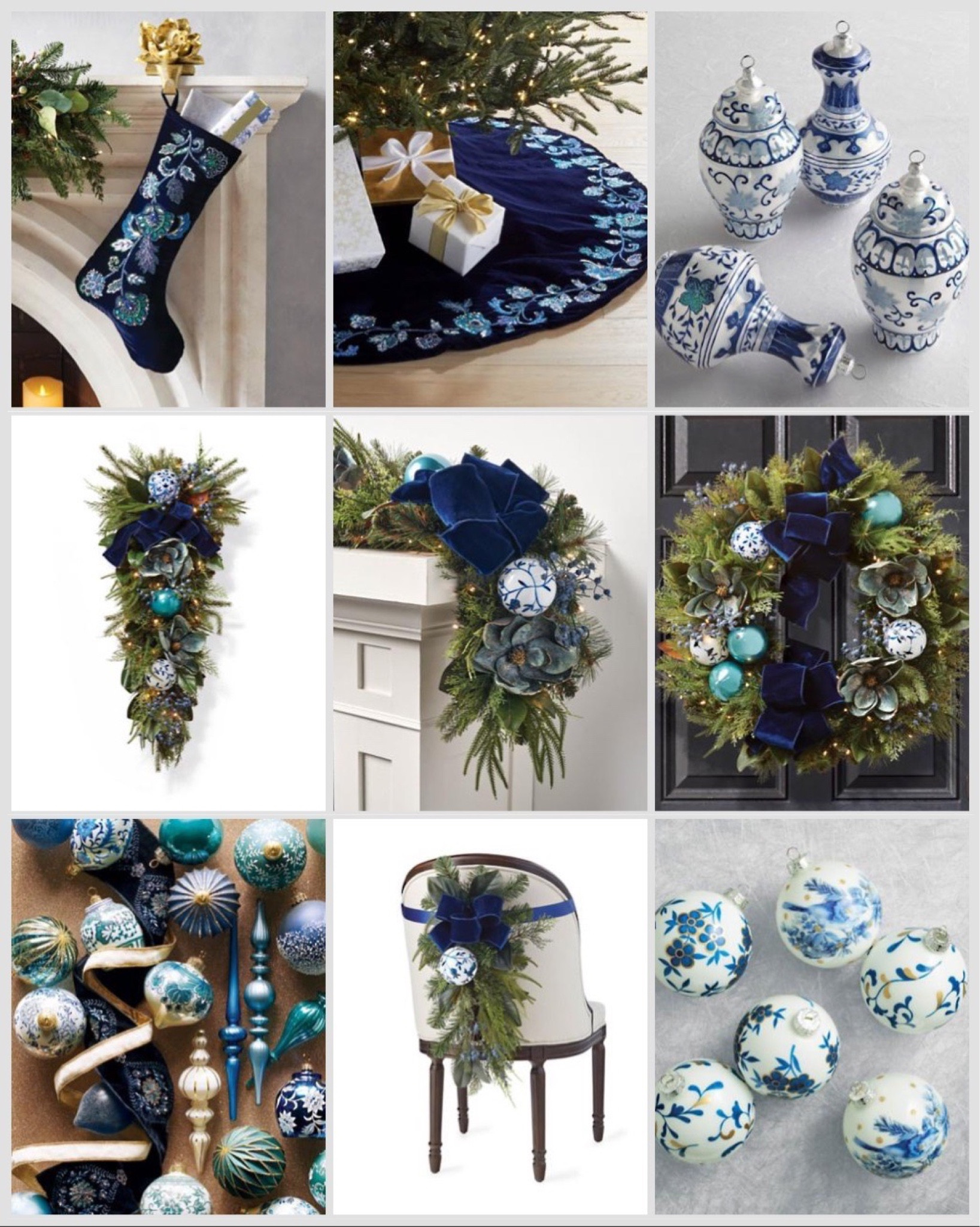 Shop the holiday sale on blue and white. 