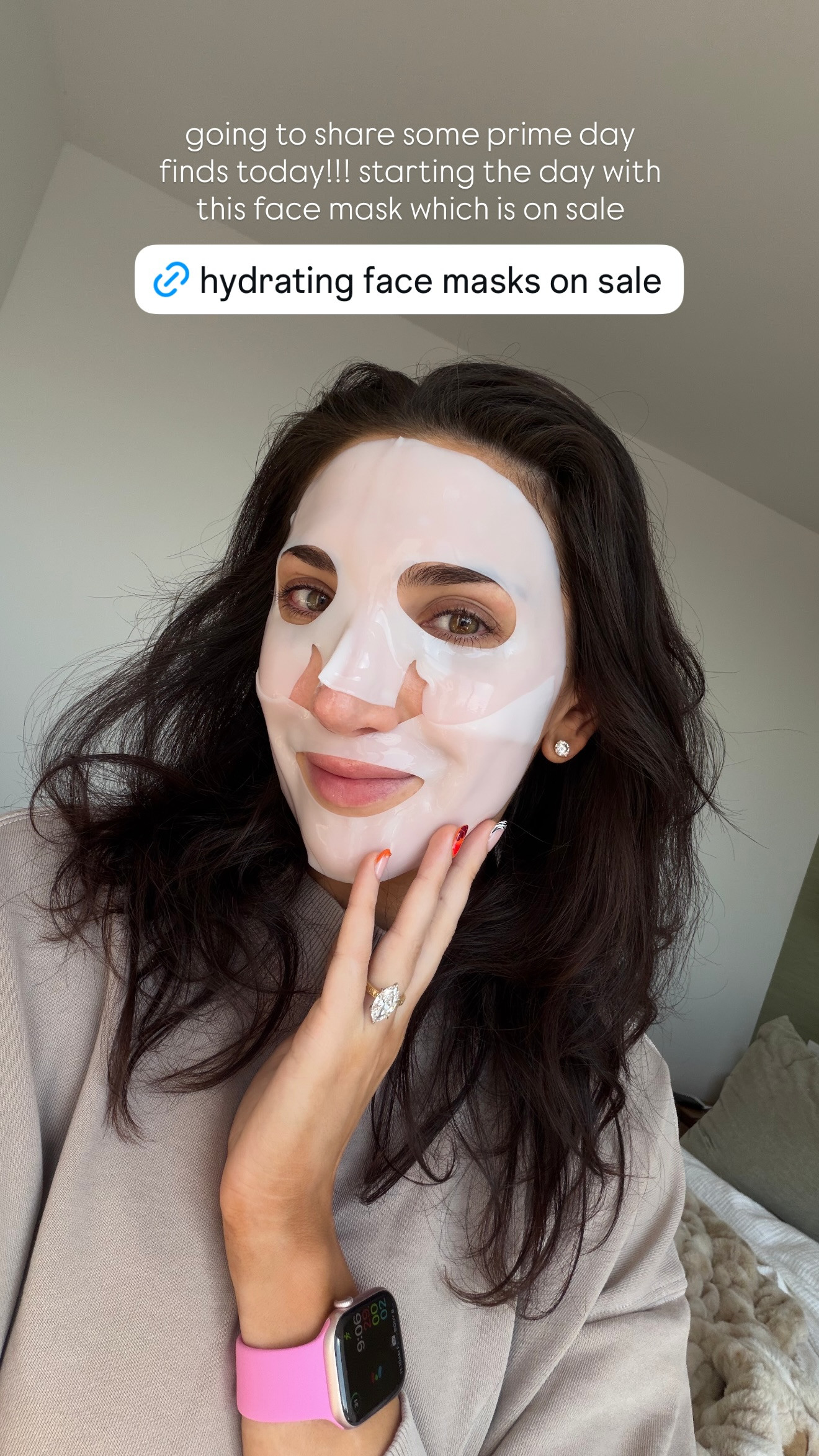 these hydrating face masks are on sale for amazon prime!! 

 #LTKBeauty