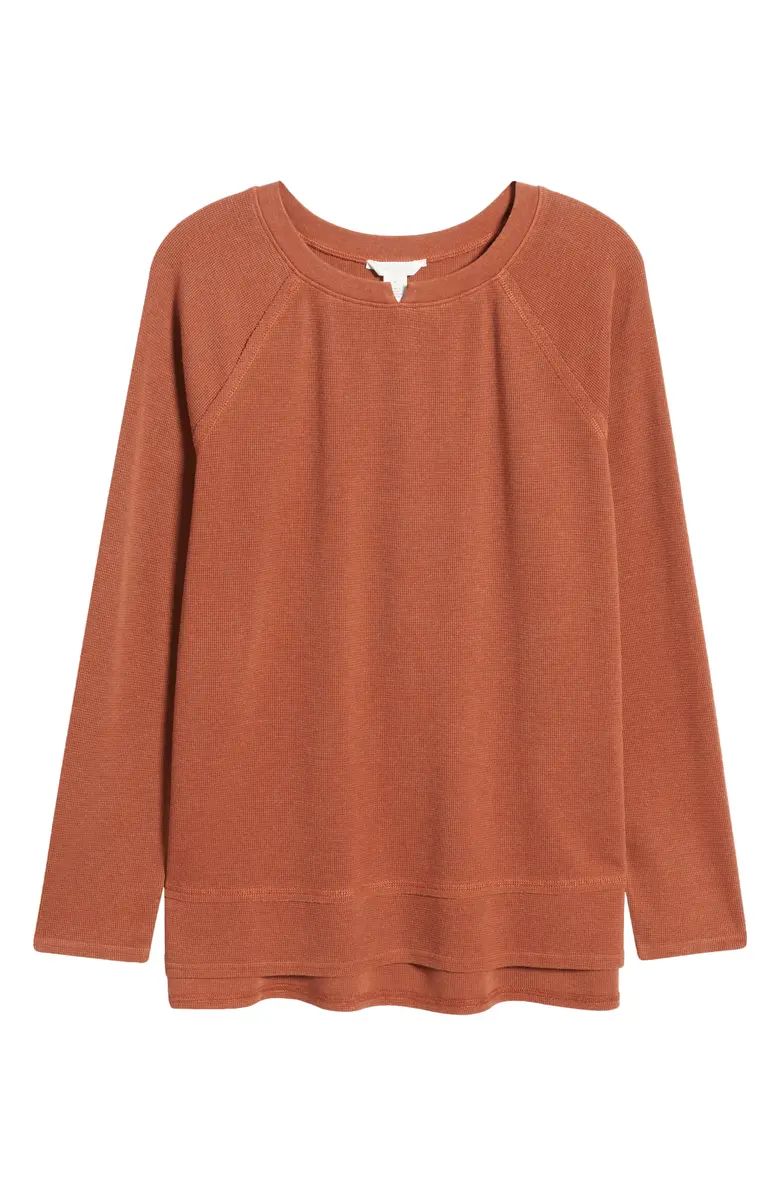 Split Neck Thermal Top | Nordstrom