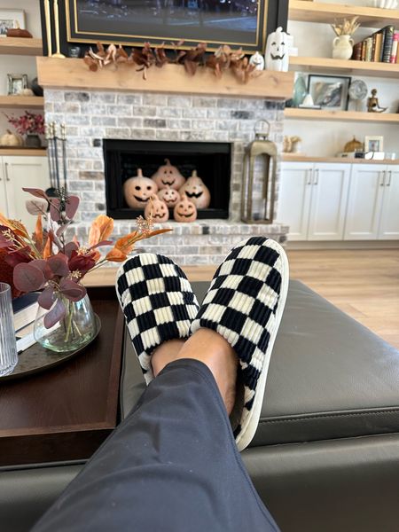 Favorite checkered print amazon slippers! So comfy. House shoes have rubber so the bottoms don’t get wet. 

#LTKGiftGuide #LTKshoecrush #LTKover40