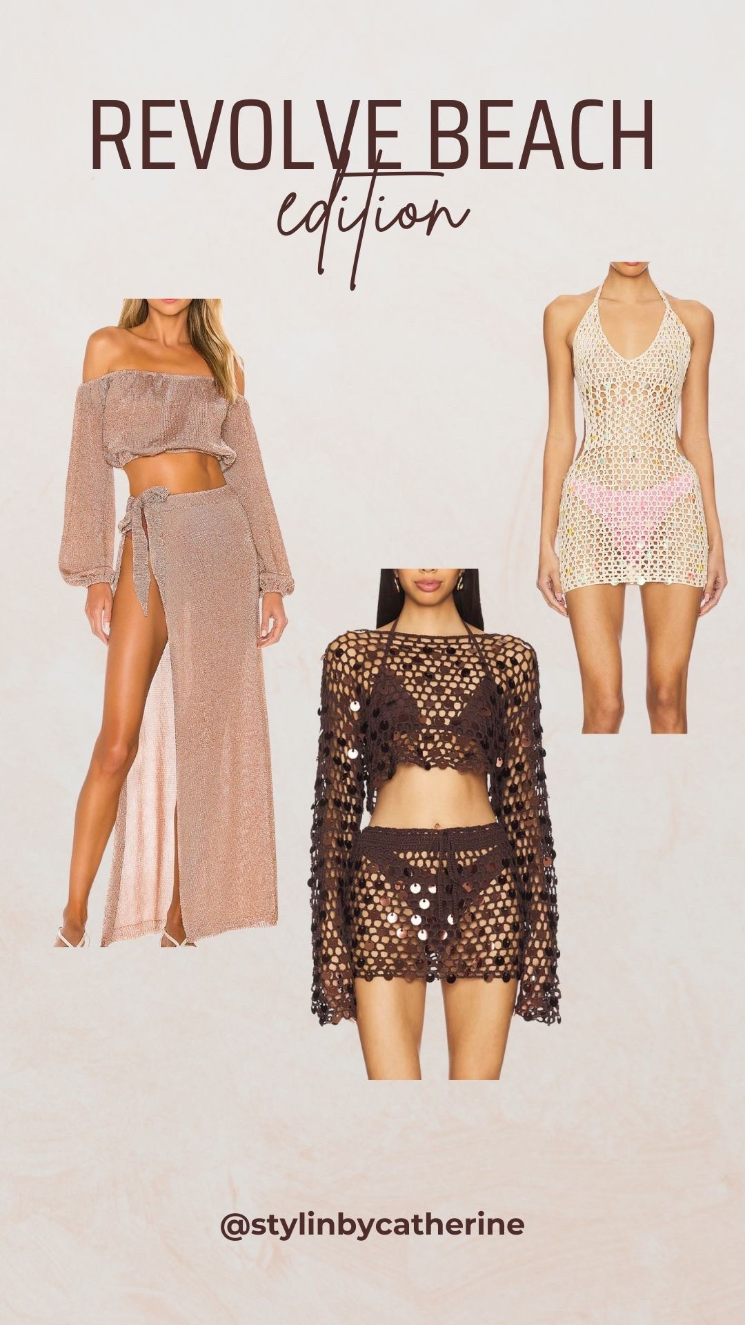 Beach outfit. Revolve beach outfit. Beach coverup.

#LTKtravel #LTKstyletip #LTKcanada