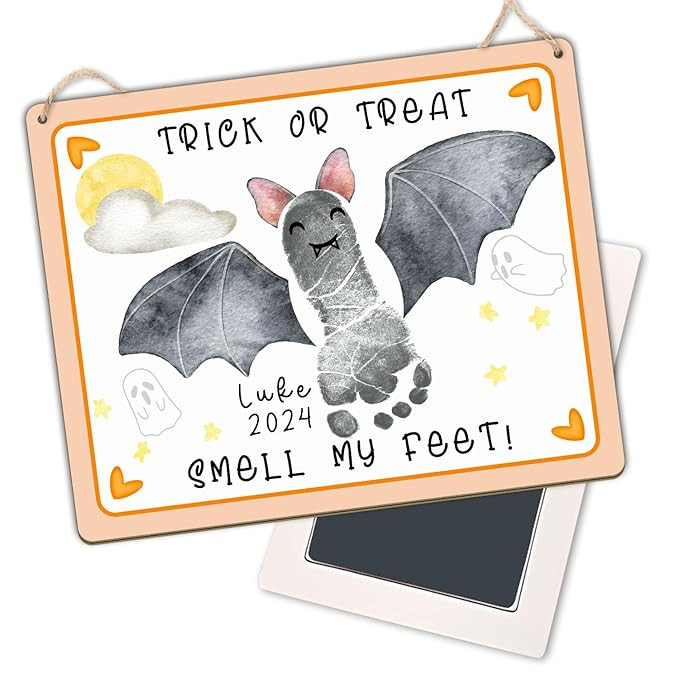 DIY Baby's First Halloween Signs, Baby First Halloween Gifts for Babies, Baby Halloween Crafts, P... | Amazon (US)