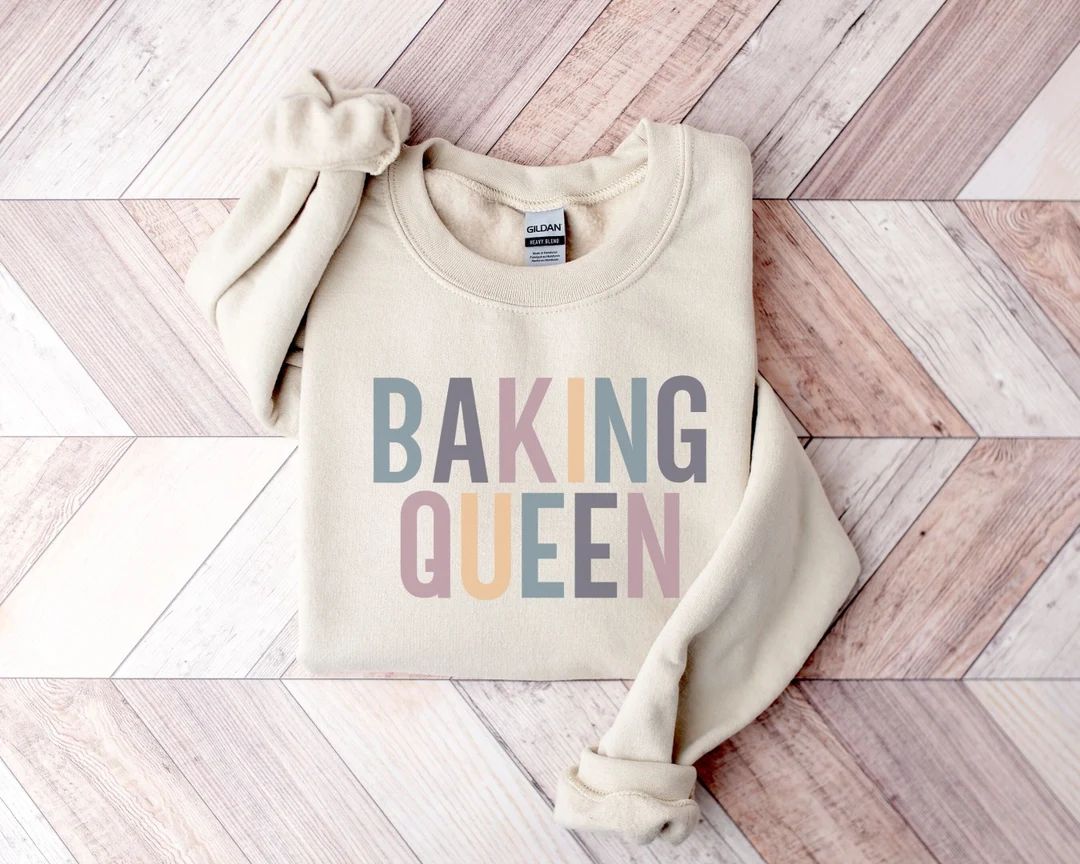 Baking Sweatshirt Baking Shirts Baker Shirts Chef Gifts Baking Sweater Gift for Bakers Baking Hoo... | Etsy (US)