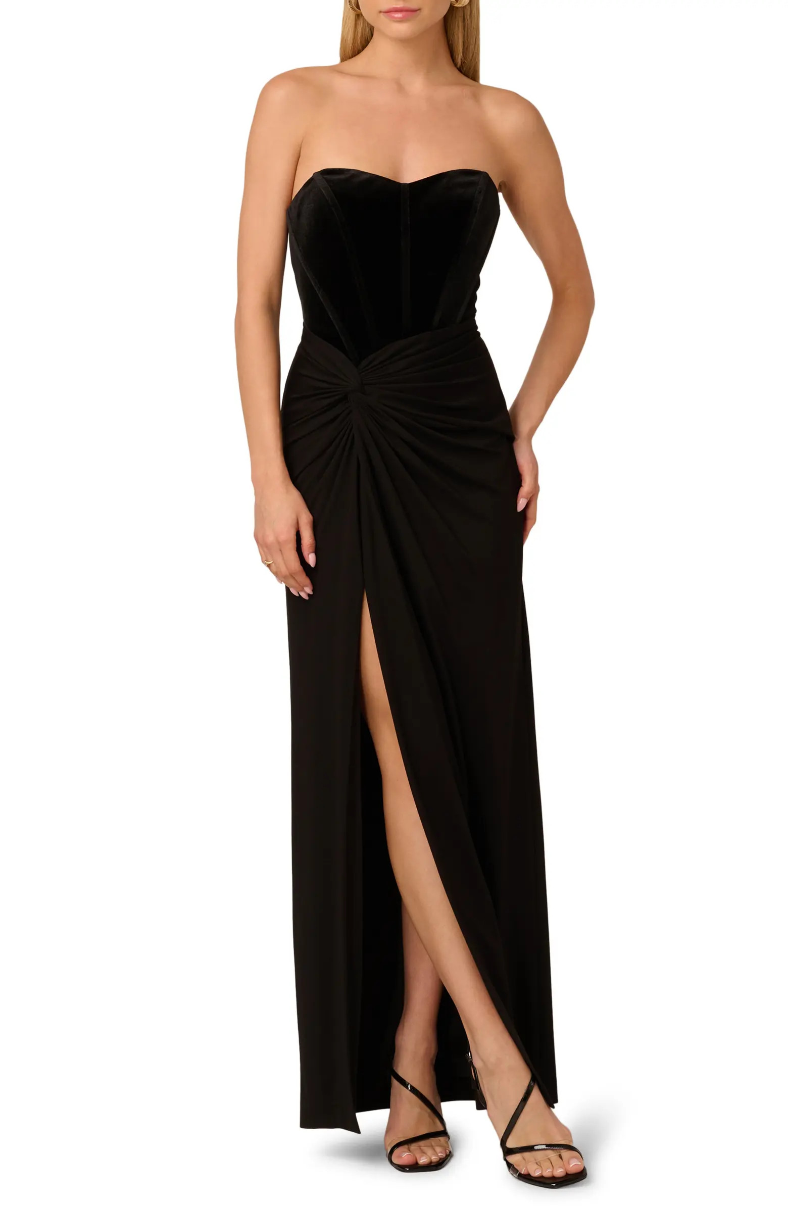 Velvet & Jerset Slit Gown | Nordstrom
