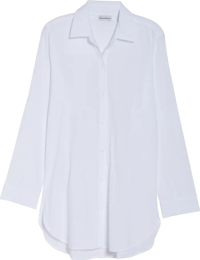 Boyfriend Shirt Cover-Up | Nordstrom