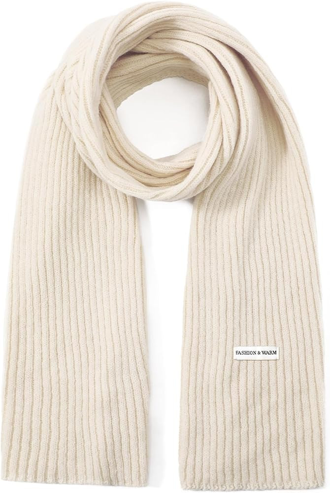 Avisky Womens Winter Scarf for Women, Long Warm Knit Scarf Soft Wrap Winter Scarves for women | Amazon (US)