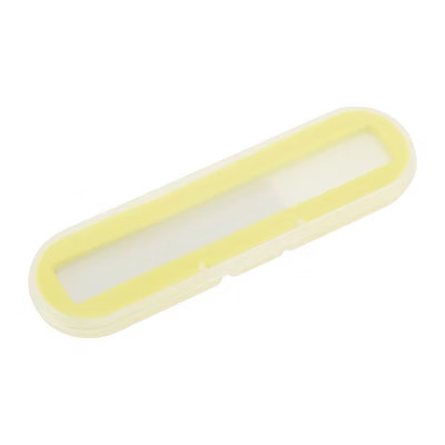 Unique Bargains Round Head Multifunctional Nail File Manicure Tool Yellow Clear 1 Pc | Target
