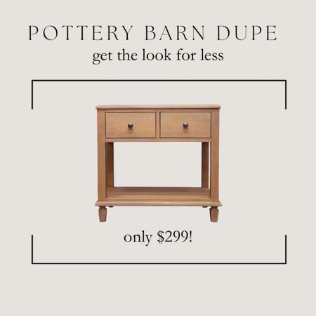 I mean…. Identical?! Such a good pottery barn look for less! Nightstand only $299! Sold out often.

Nightstand dupe, pottery barn dupe, look for less, sale alert, furniture sale, home decor, sams club

#LTKhome #LTKsalealert